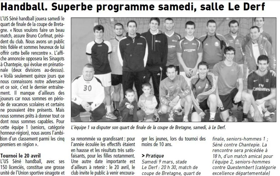 Télégramme - 8 mars 2013
