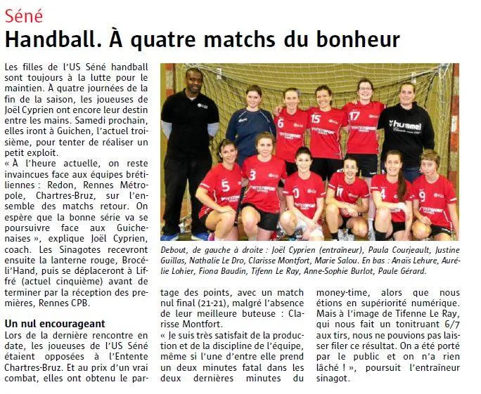 Ouest-France - 23 avril 2015