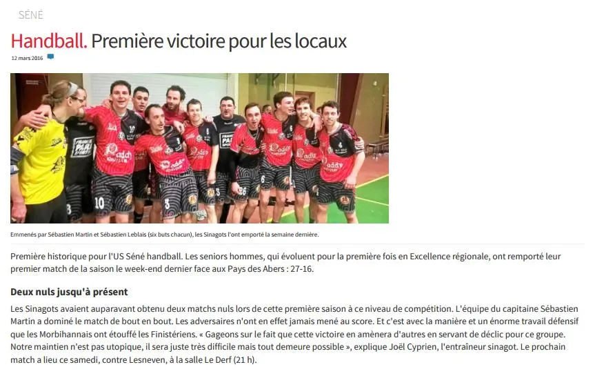 Télégramme - 12 mars 2016