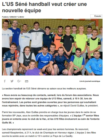 Ouest-France - 1 septembre 2017