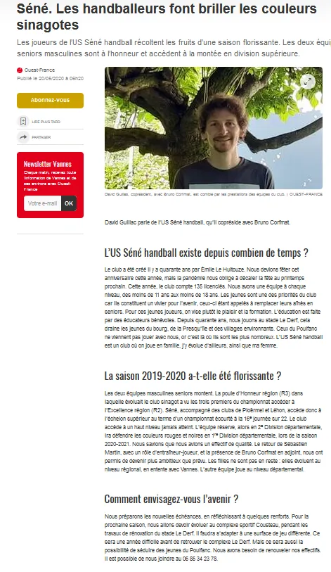 Ouest-France - 20 mai 2020