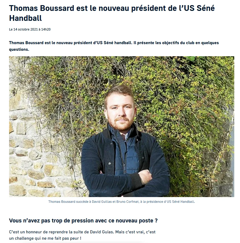 Télégramme - 14 octobre 2021