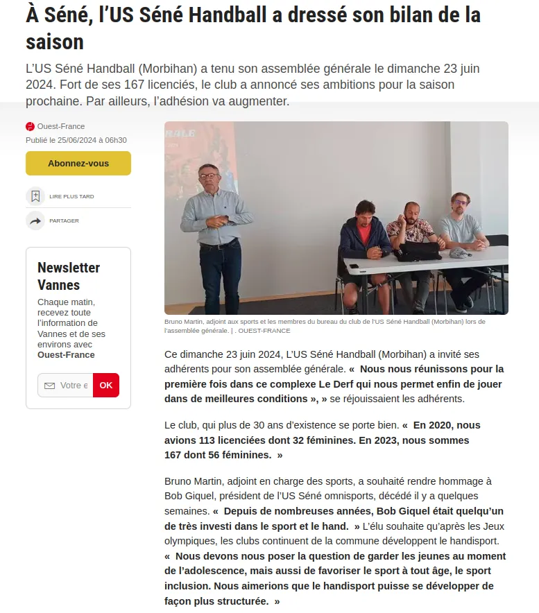 Ouest-France - 25 juin 2024