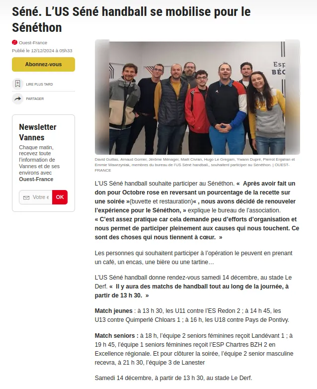 Ouest-France - 12 décembre 2024